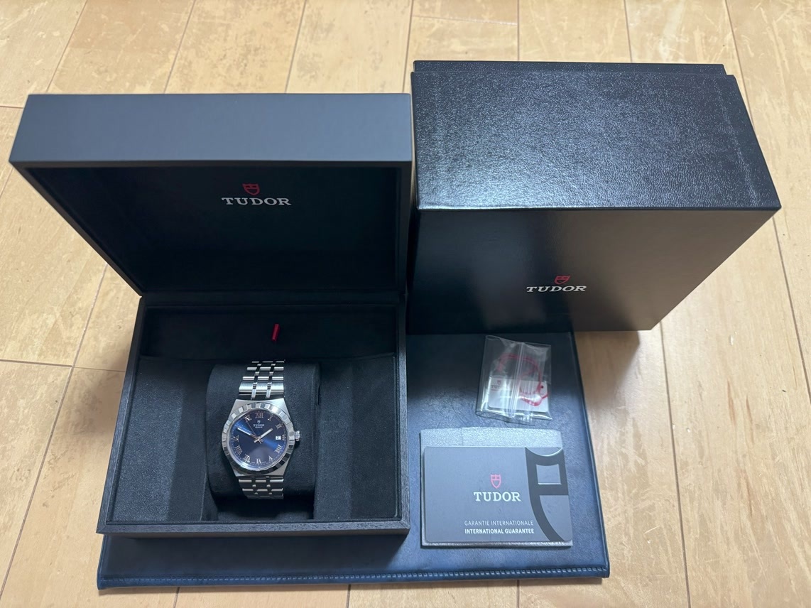 TUDOR Royal M28500-0005 チュードル チューダー ロイヤル デイト 自動巻き メンズ 中古 箱・保証書付き 中古の画像2