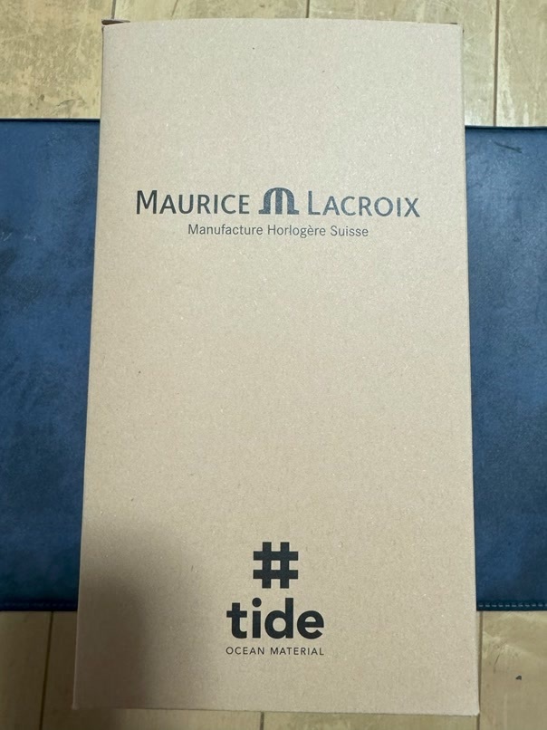  MAURICE LACROIX Aikon#tide モーリス ラクロア アイコン タイド 国内正規品 AI2008-80080-300-0 クォーツ ブルー ブラック 中古の画像3