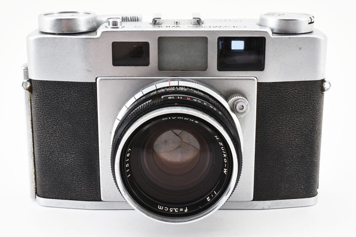 ★実用品★オリンパス OLYMPUS WIDE-S H.Zuiko-W 3.5cm F2 L385S1100_画像2