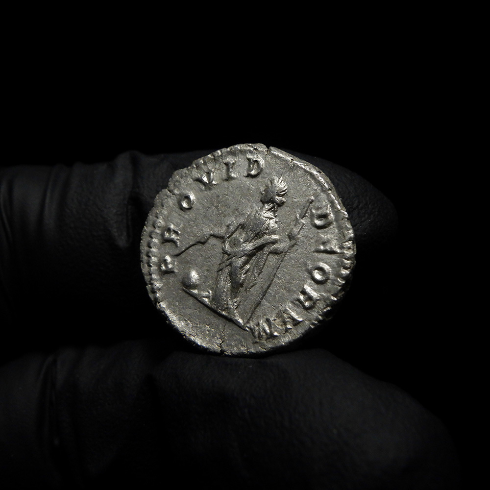 【古代ローマコイン】Geta（ゲタ）クリーニング済 シルバーコイン 銀貨 デナリウス(4RpCaGmVWu)の画像6