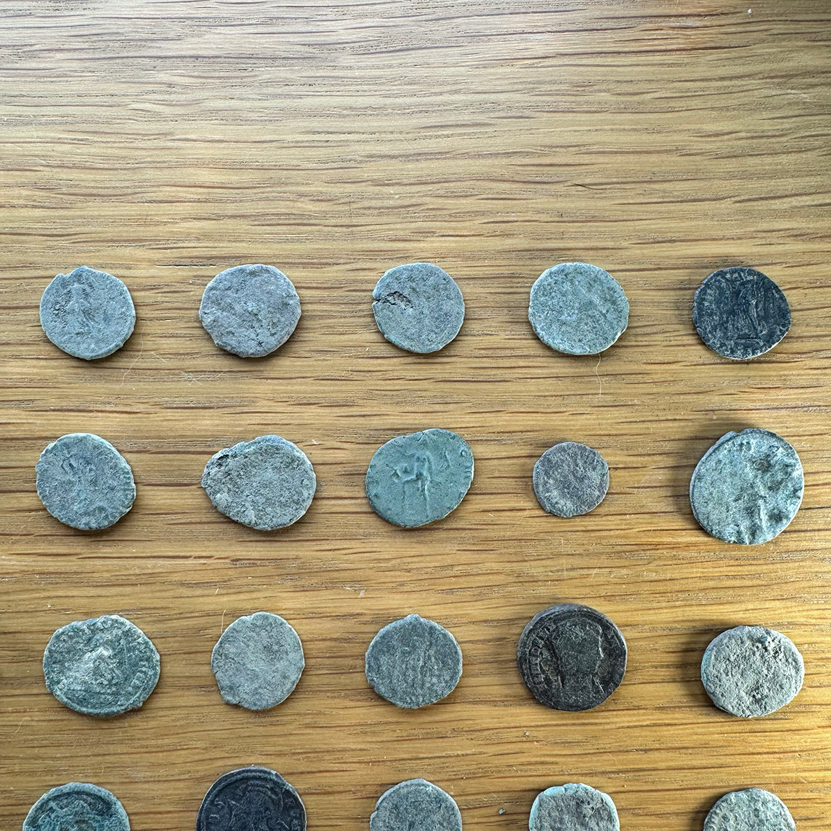 【古代ローマコイン】未洗浄未選別アンティークコイン50枚大量まとめてロット！超希少！！(FYTgFmPEFg)の画像9