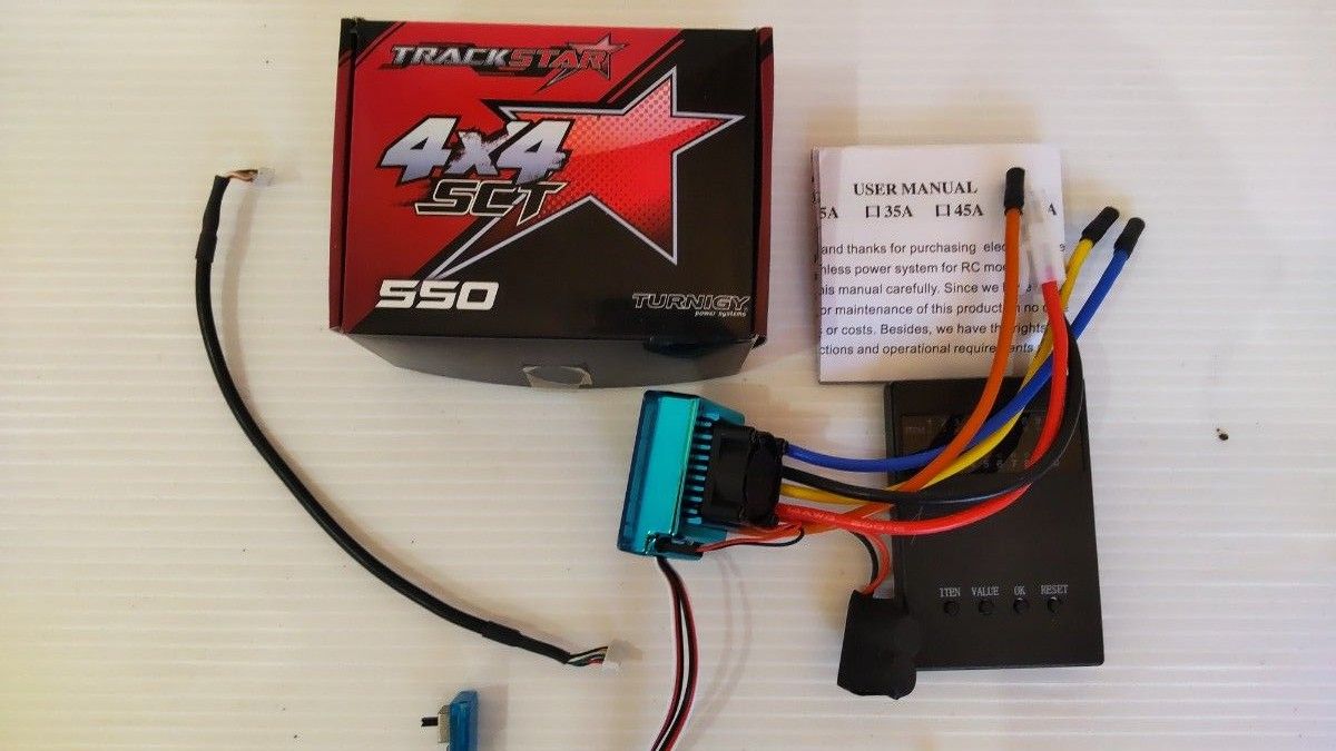 トラックスター 4×4 SCT 550 5ミリシャフト escセット