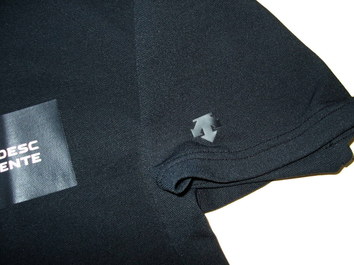 処分！￥100～デサント DAYS Ｍサイズ 半袖ポロシャツ DMMRJA78 ブラック 中古良品の画像6