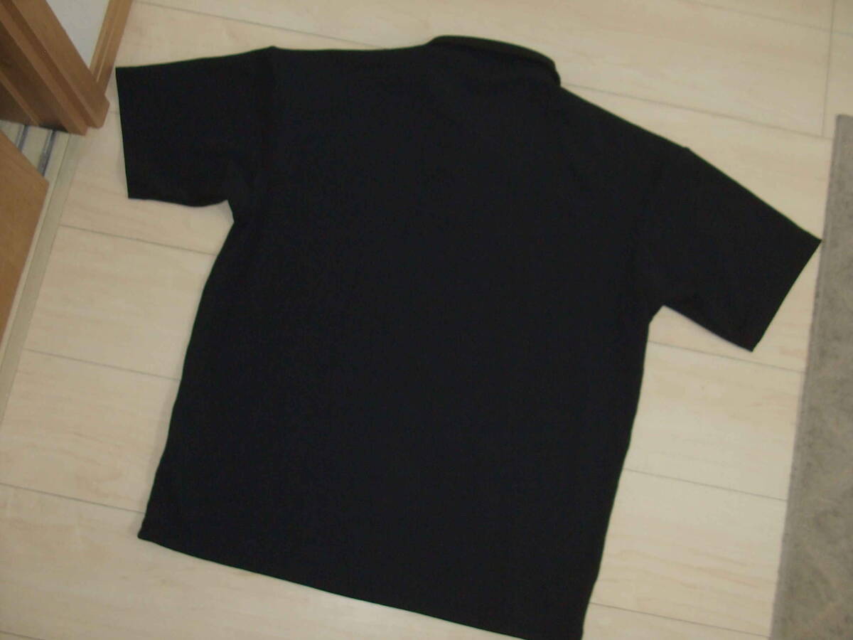 処分！￥100～デサント DAYS Ｍサイズ 半袖ポロシャツ DMMRJA78 ブラック 中古良品の画像7