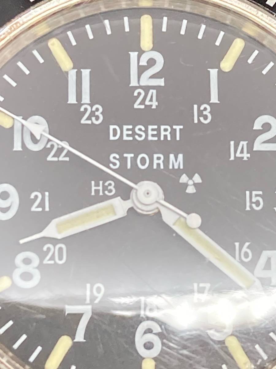 Marathon Navigator マラソンナビゲーター Gallet and Co. ギャレット「DESERT STORM」オーバーホール済みの画像4