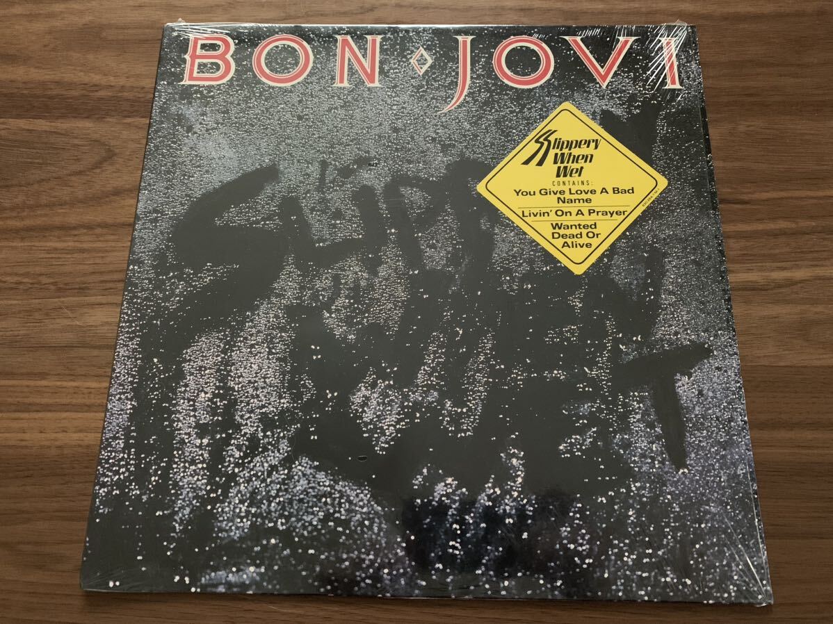 LP レコード ◆ Bon Jovi ボン・ジョヴィ / Slippery When Wet ワイルド・イン・ザ・ストリーツ / 422830264-1 M-1 / US盤_画像2