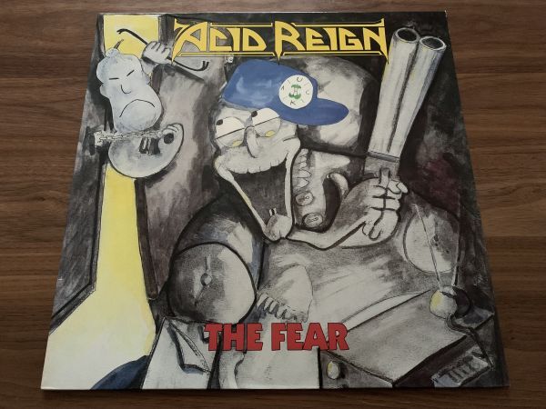 LP レコード ◆ Acid Reign アシッド・レイン / The Fear / FLAG 31 / UK盤 Thrash Metal スラッシュメタル_画像2