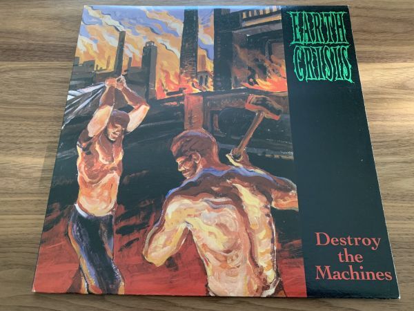 LP レコード ◆ EARTH CRISIS アース・クライシス / Destroy The Machines / VR 22 / USオリジナル盤 Victory Records_画像2