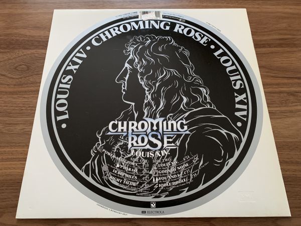 LP レコード ◆ CHROMING ROSE クローミング・ローズ / LOUIS XIV ルイ１４世 / HARVEST 1C 066-7 93774 1 DMM / ドイツ パワーメタル_画像3