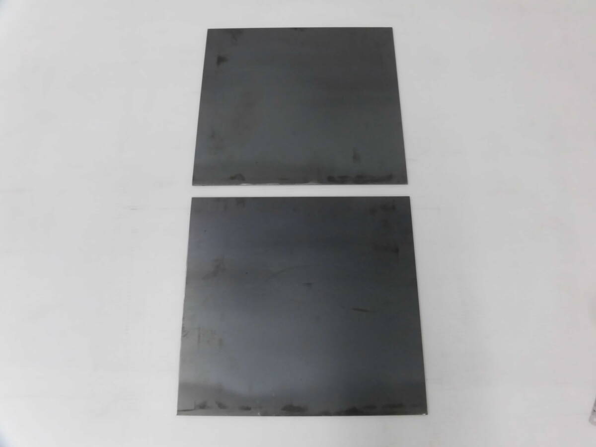 鉄板 　黒皮　スチール板　板厚3.2mm　322mm x 348mm 2枚　切板　切材　溶接材 _画像6