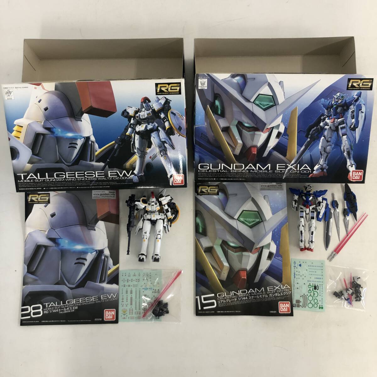 【1円～】ジャンク 組立済み/未組立 ガンプラ 12点セット ウイングガンダム ダブルオー ビルドストライク ゴッドガンダム 他【ジャンク品】_画像4