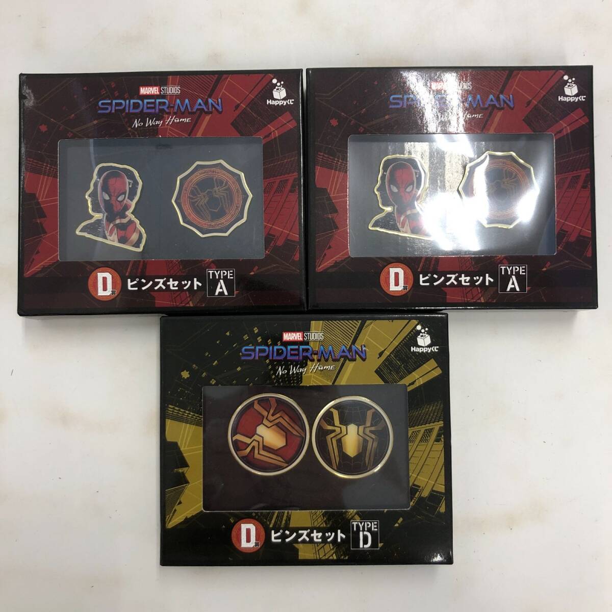 【1円～】アメコミ MARVEL DC グッズ まとめ売り スパイダーマン キャプテンアメリカ バットマン ポスター ステッカー けん玉 他【中古品】_画像6