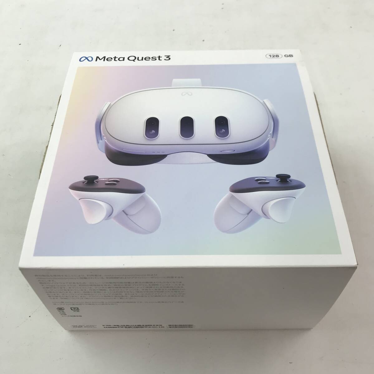 Meta Quest 3 128GB VRヘッドセット 美品【中古品】_画像1