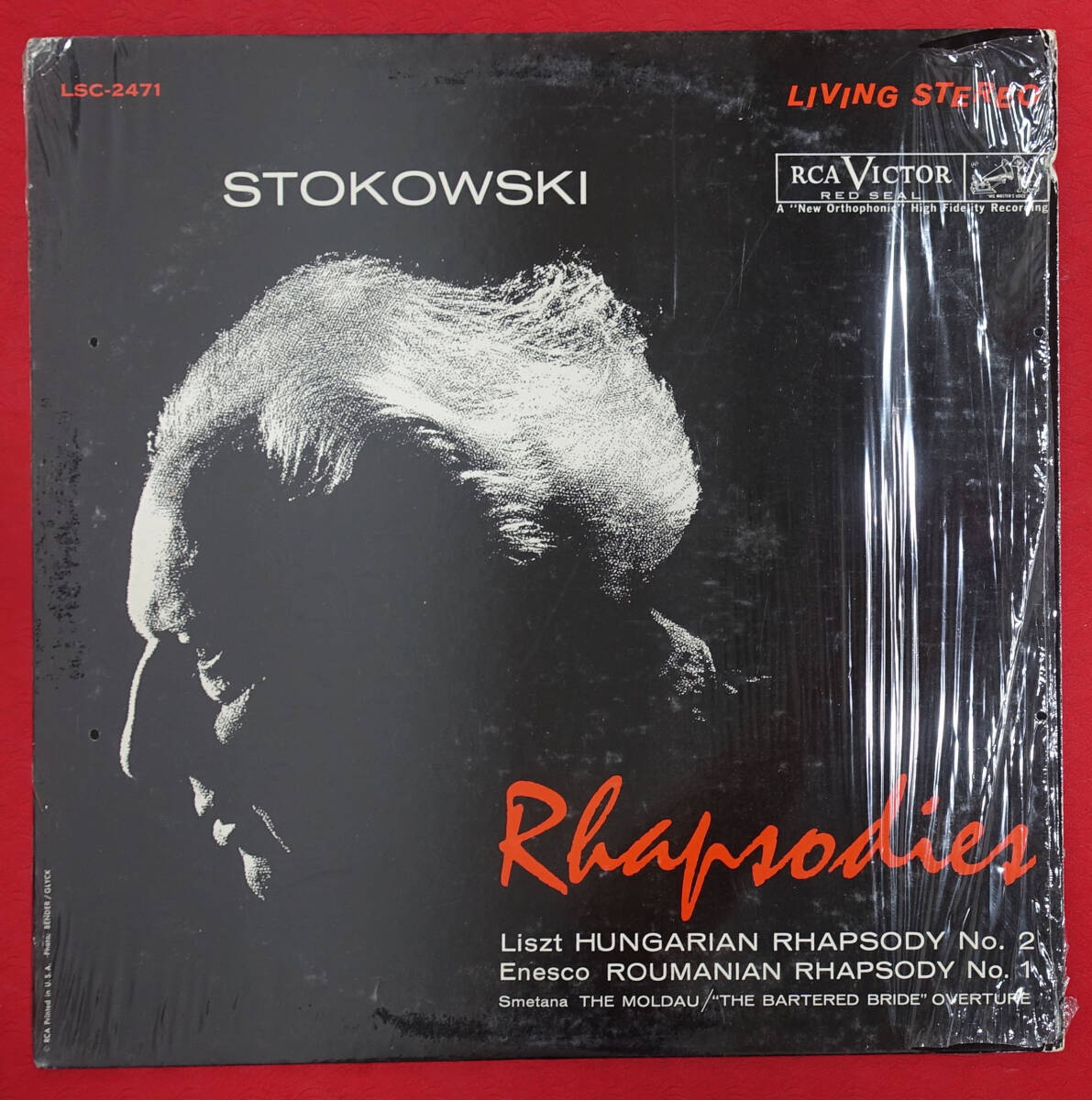 米RCA LSC 2471 Shaed-Dogレーベル RHAPSODIES レオポルド・ストコフスキーの画像1