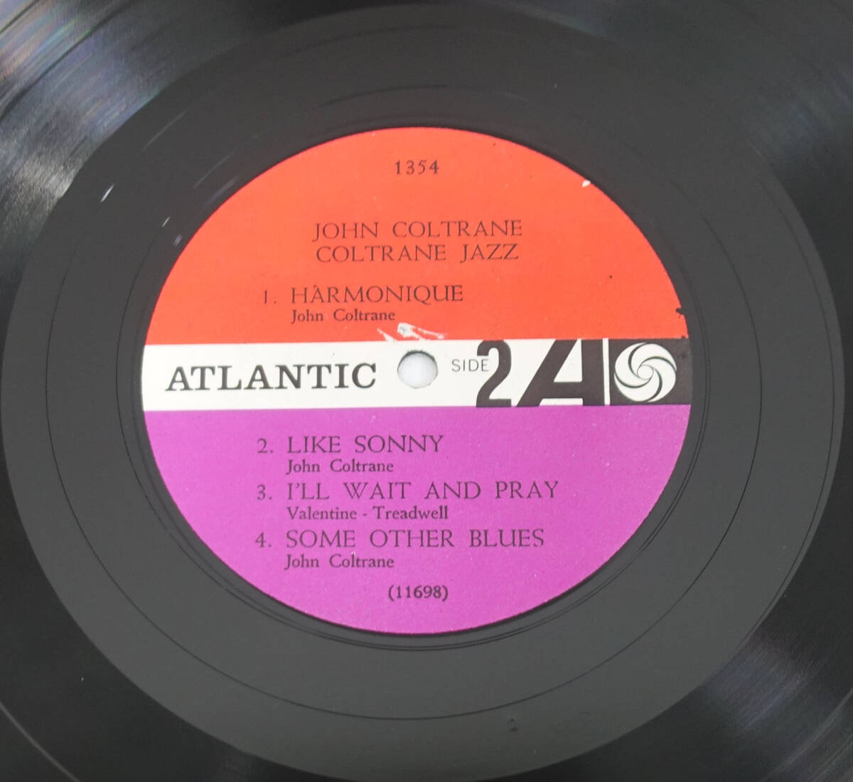 極美! US ATLANTIC MONO 1354 オリジナル Coltrane Jazz / John Coltraneの画像9
