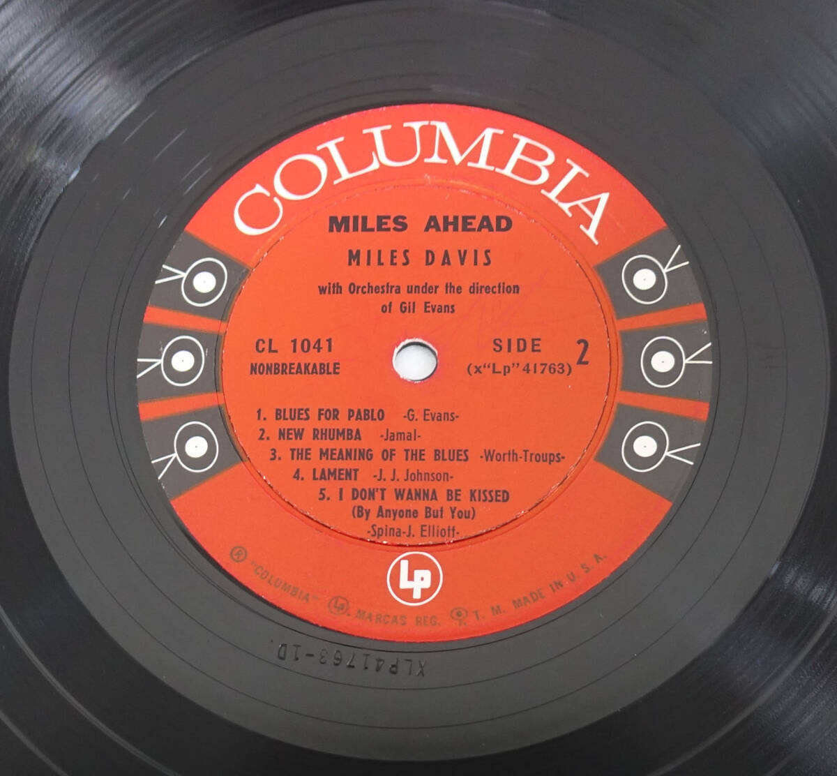 US Columbia MONO CL 1041 オリジナル 6EYES MILES AHEAD / Miles Davis MAT: 1G/1D_画像8