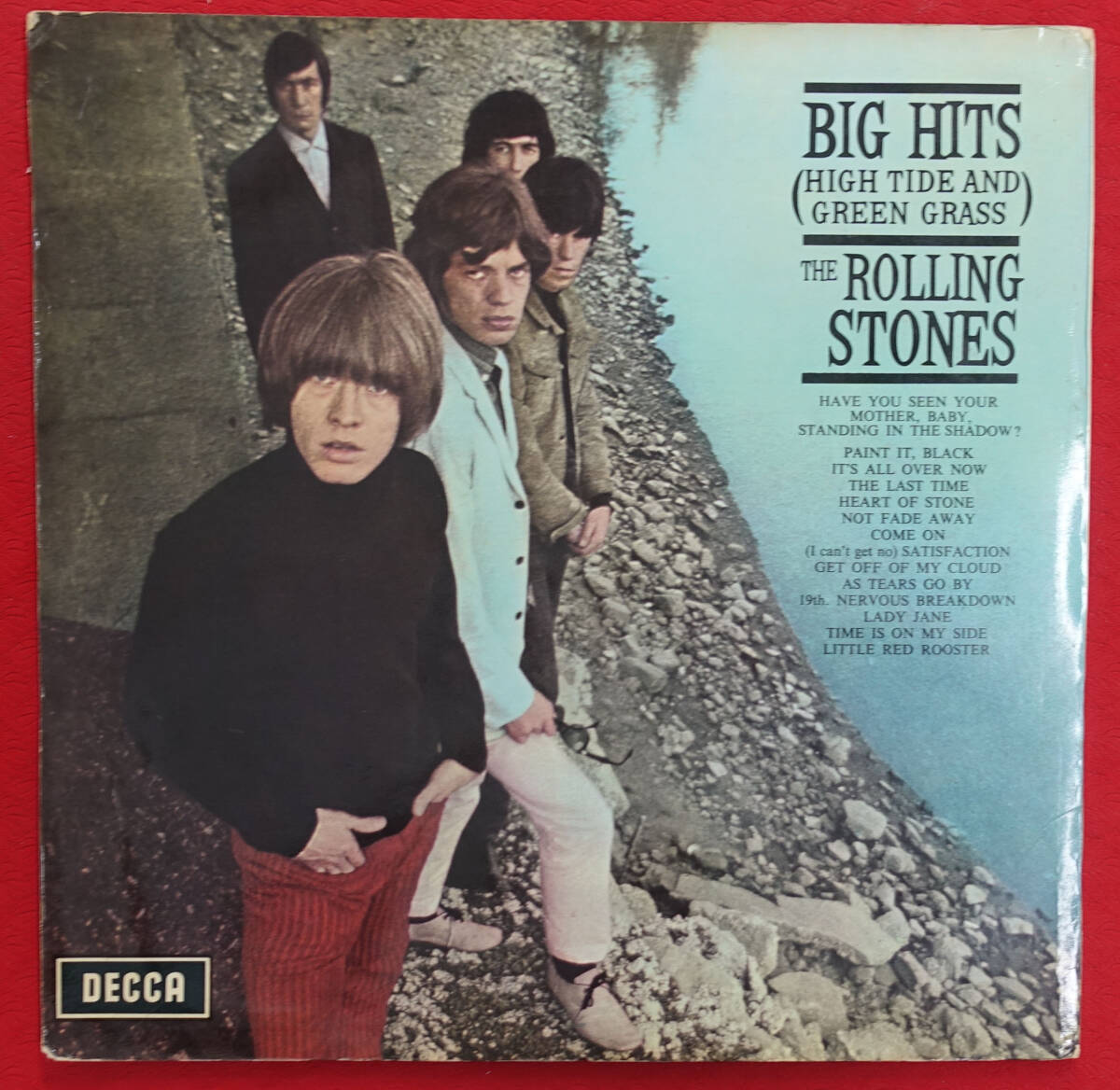 UK Original 初回 DECCA TXL 101 Big Hits (High Tide and Green Grass) / The Rolling Stones MAT: 1A/3A_画像2