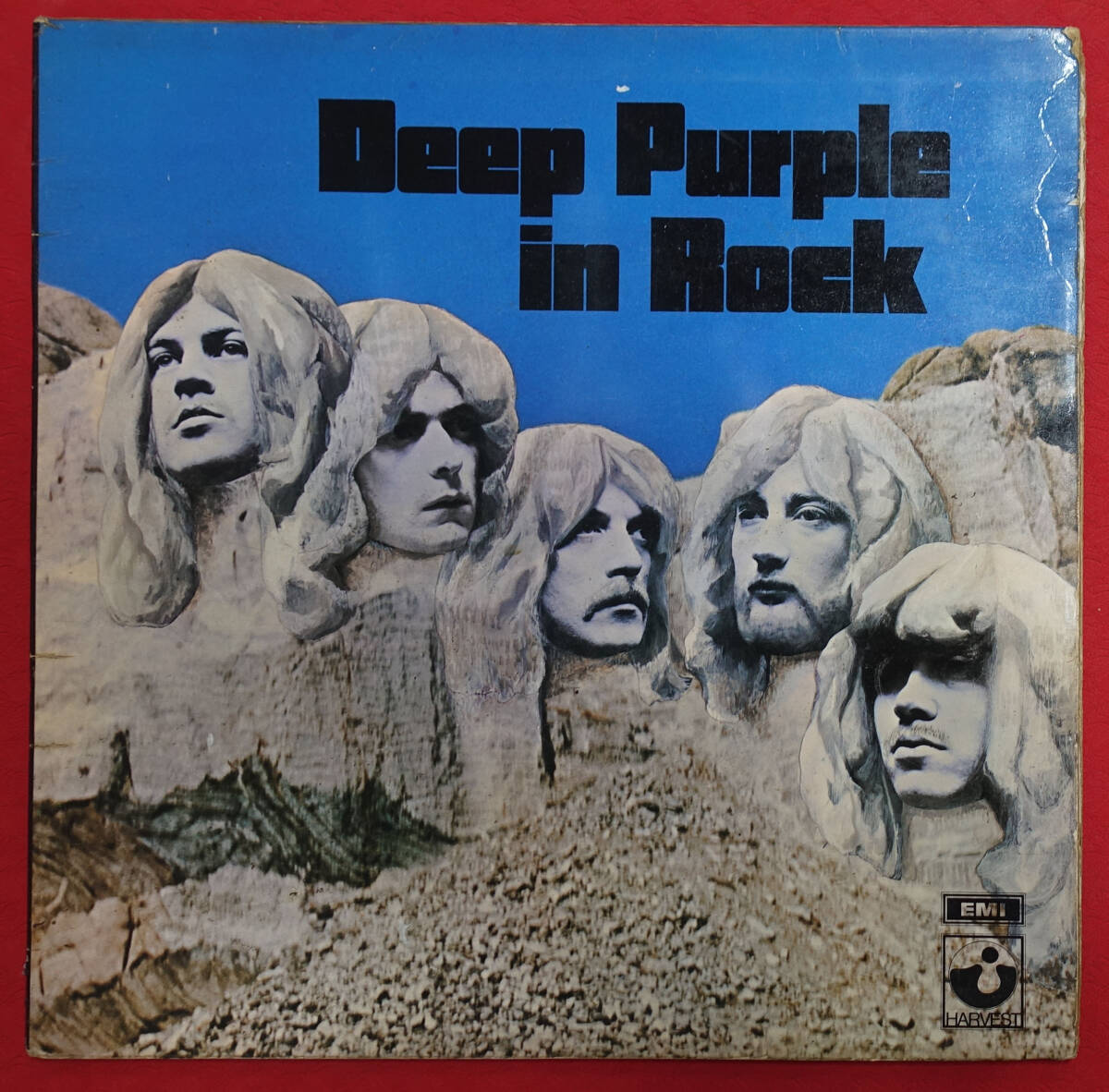UK Original 初回 HARVEST SHVL 777 Deep Purple in Rock MAT: A2/B1の画像1