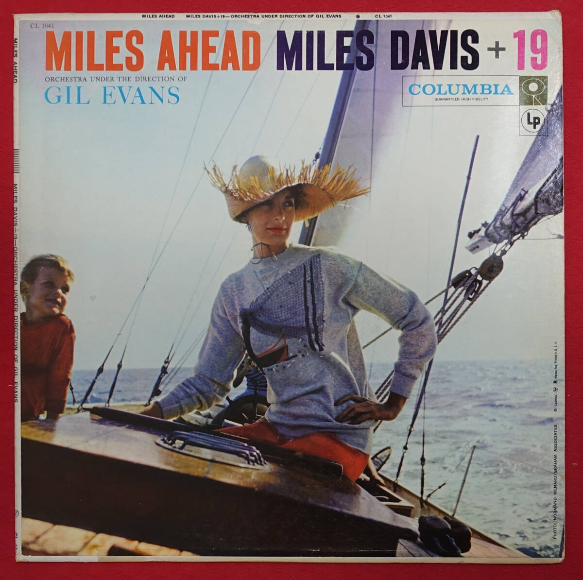 US Columbia MONO CL 1041 オリジナル 6EYES MILES AHEAD / Miles Davis MAT: 1G/1D_画像1