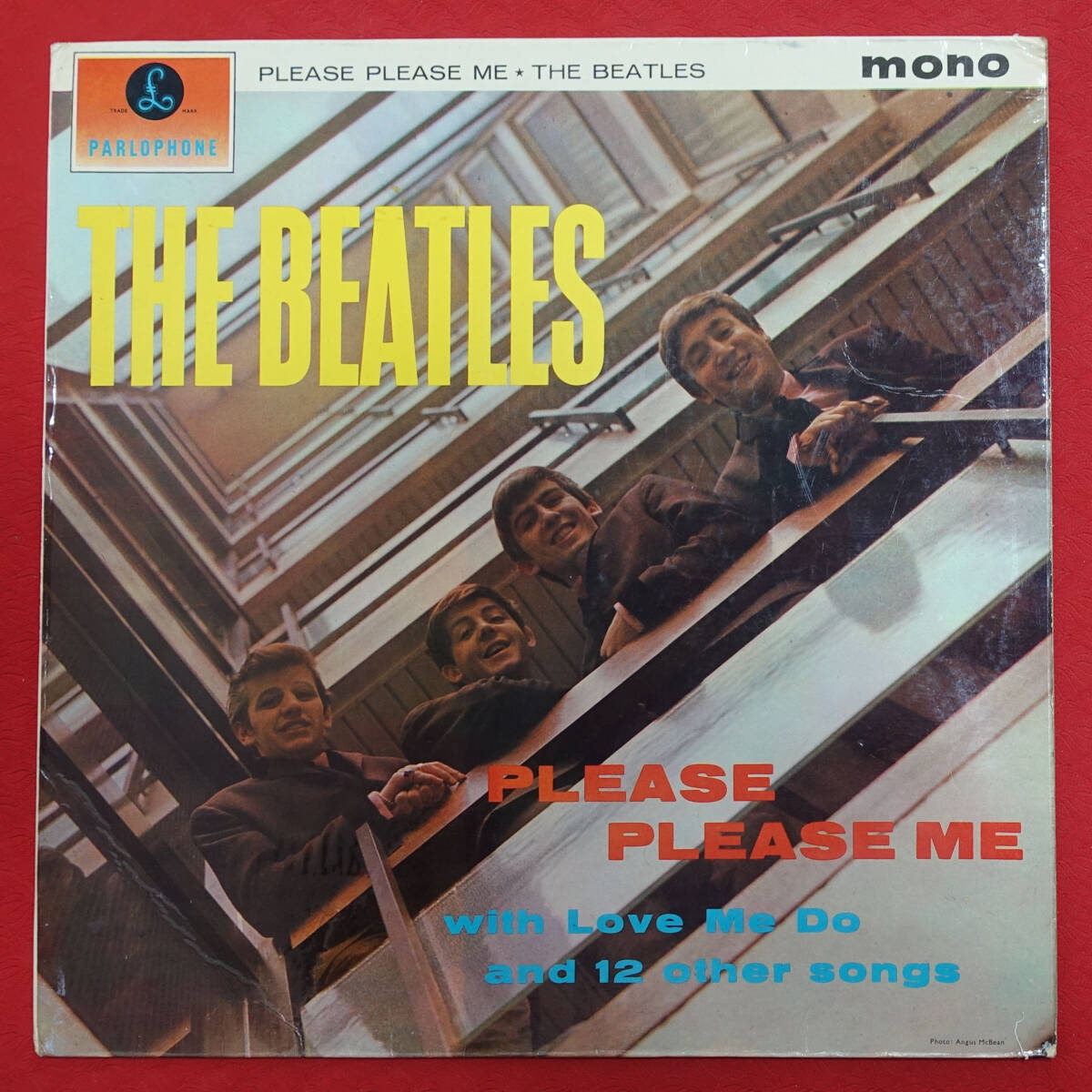 UK Original 初回 Parlophone PMC 1202 4th Press Please Please Me / The Beatles MAT: 1N/1Nの画像1