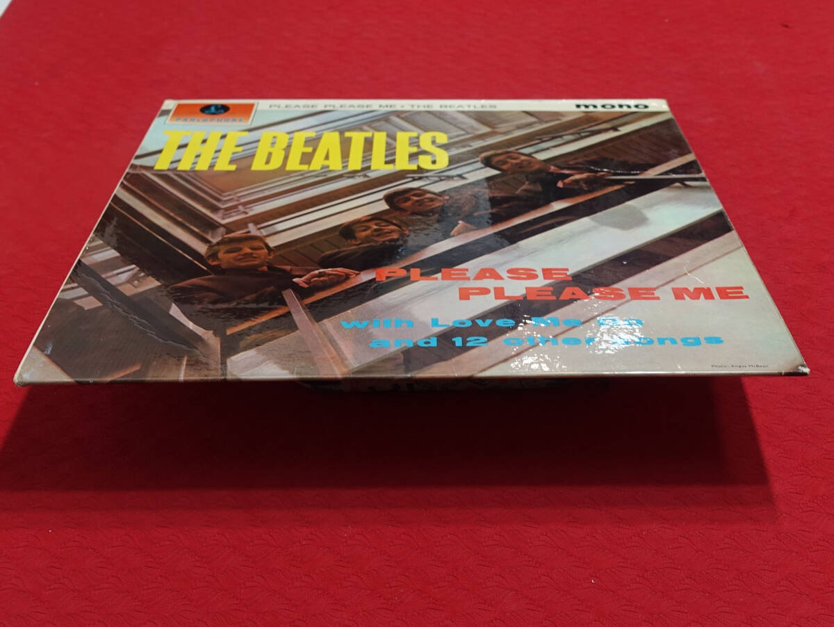 UK Original 初回 Parlophone PMC 1202 4th Press Please Please Me / The Beatles MAT: 1N/1Nの画像5