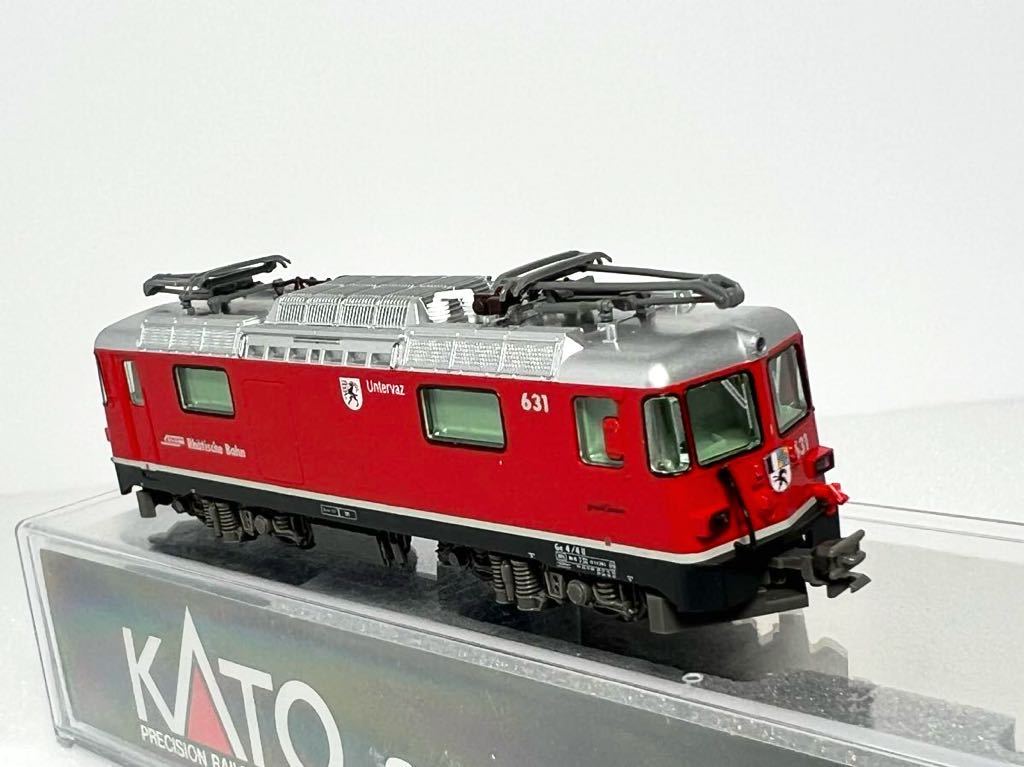 KATO 3102 アルプスの機関車 Ge4/4-Ⅱ 631 Nゲージ 動作確認済 美品 外国車輌_画像7