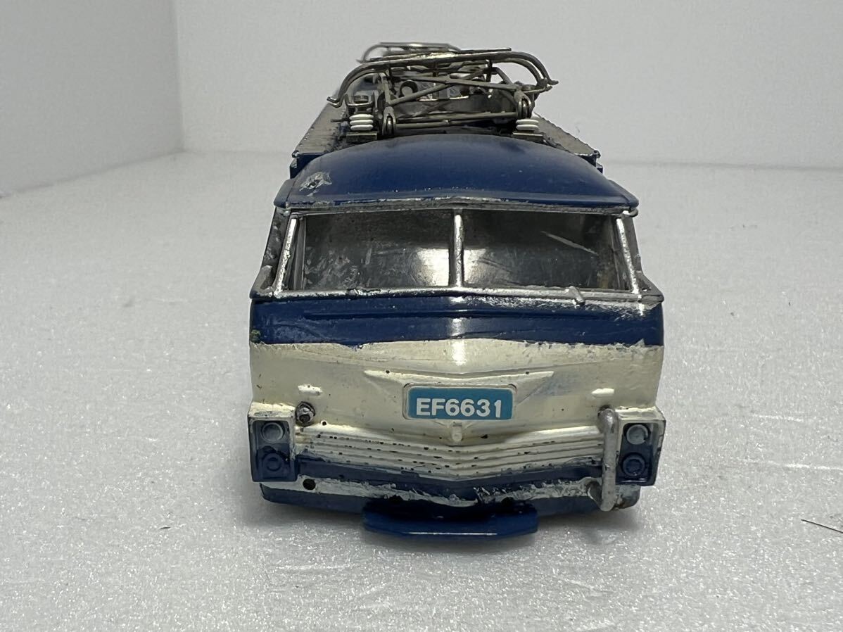 鉄道模型 EF66 車体 ボディ パンタグラフ HOゲージ 車輌パーツ ジャンク_画像8