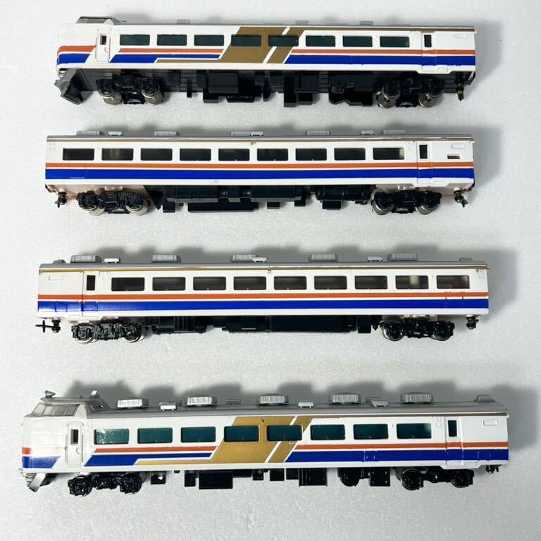 鉄道模型 ARII 485系 きらめき特急列車 JR HOゲージ プラモデル組立品 ジャンク アイリ_画像3