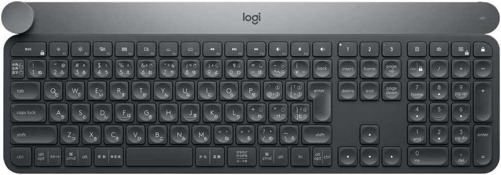 新品 未使用 Logicool ロジクール ワイヤレスキーボード CRAFT KX1000s Multi-Device Wireless Keyboard ブラックの画像2