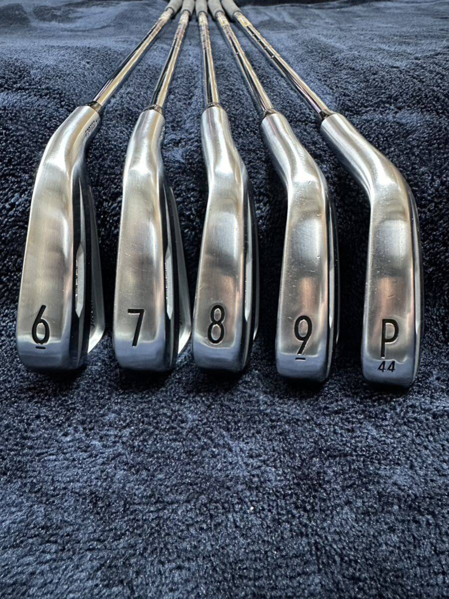 Titleist タイトリスト T100S(2021) Dynamic Gold TOUR ISSUE(S200)　6-PW 5本セット_画像5