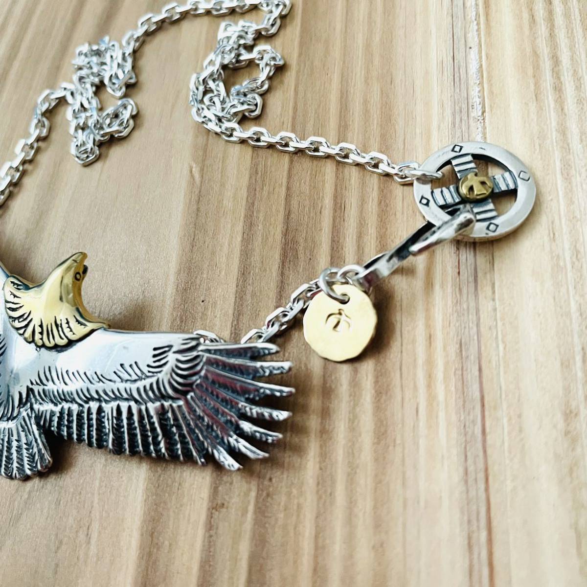TADY&KING中イーグル頭金 Necklace TADY&KING ONLINE STORE TADY&KING中イーグル頭金 Necklace TADY&KING ONLINE STORE