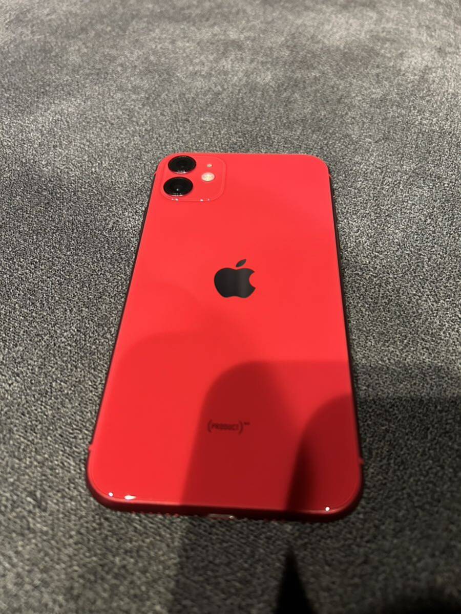 iPhone11 64GB SIMロック RED【画面割れジャンク】softbank の画像5