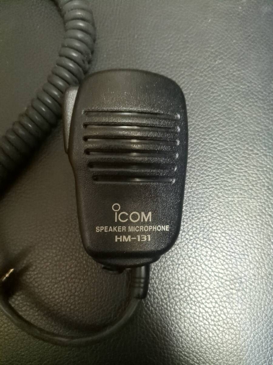 ICOM アイコム FMトランシーバー 無線機 ハンディー IC-T32＋マニュアル＋ハンディーマイク HM-131_画像7