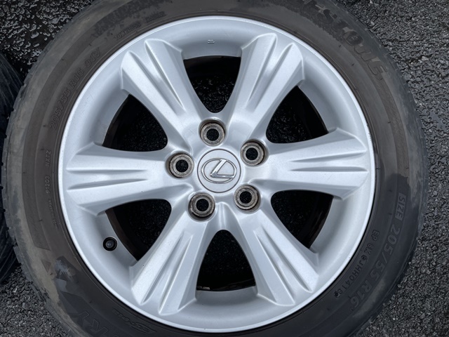 LEXUS レクサス GSE20 IS250 純正 205/55R16 5H PCD114.3 BS ブリヂストン ネクストリー 中古品_画像3