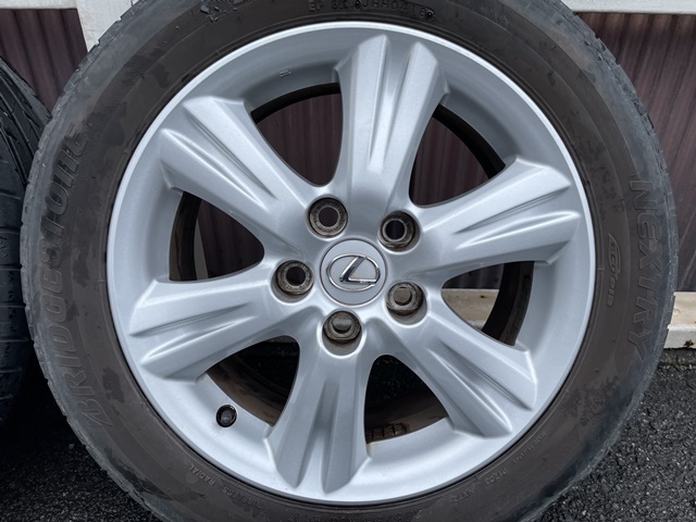 LEXUS レクサス GSE20 IS250 純正 205/55R16 5H PCD114.3 BS ブリヂストン ネクストリー 中古品_画像4