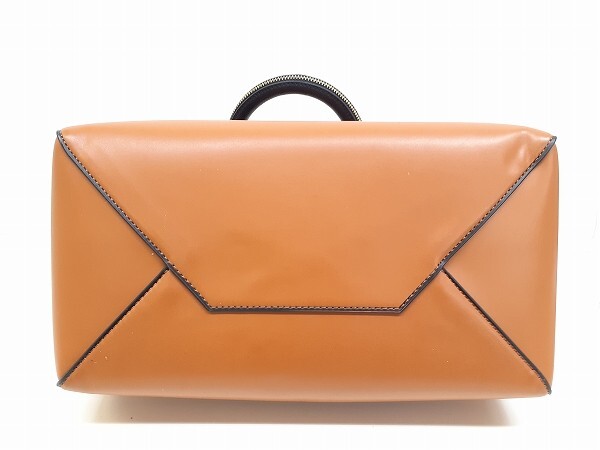 W229-J10-3916 CHARLES&KEITH チャールズアンドキース ハンドバッグ ブラウン H22.5cm×W31cm×D16cm 現状品③_画像6