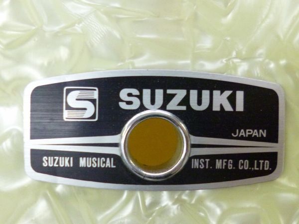 W063-N35-1475 SUZUKI スズキ musical ドラム 外寸:H約32×直径約55cm 現状品①_画像2