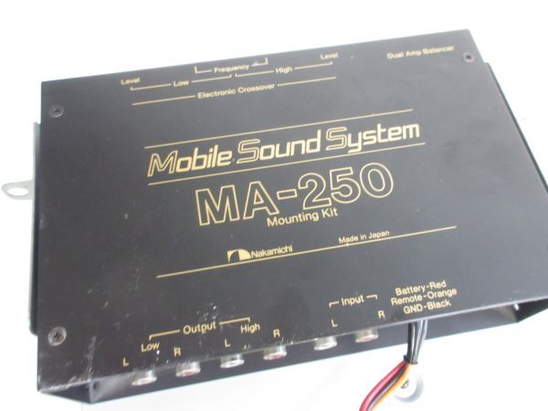W127-N30-1808 Nakamichi ナカミチ MA-250 TD-700C Mobile Tuner カセットデッキ PC-100 Mobile Sound Dydtem 現状品①の画像8