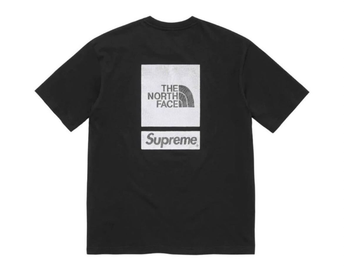 Supreme The North Face S/S Top Black Mサイズ　Tシャツ　黒 ブラック　ノースフェイス _画像1