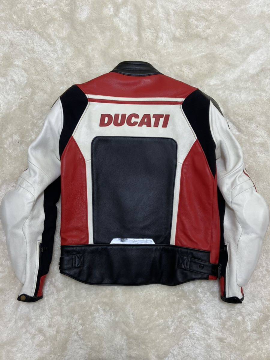 DAINESE レザージャケット ダイネーゼ ライダースジャケット バイクウェア DUCATI _画像2