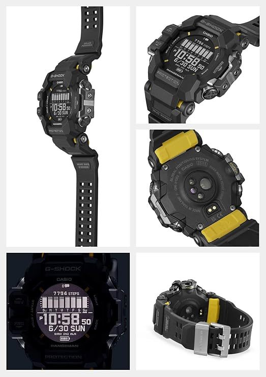 送料無料★国内正規品★新品・未使用・未開封★CASIO G-SHOCK RANGMAN GPS 心拍計 Bluetooth搭載 GPR-H1000-1JR★定価￥66,000の画像3