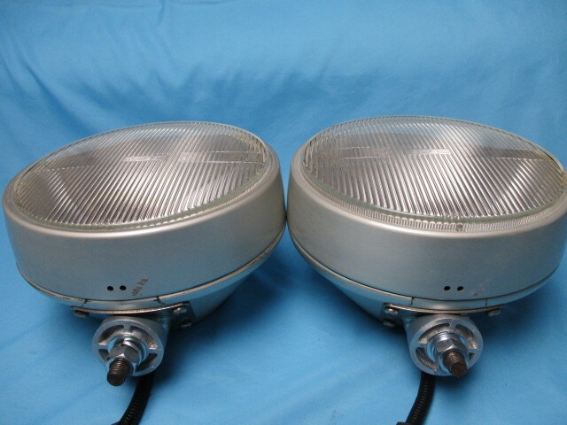 * IPF930 Super Rally lamp body / large lamp * clear foglamp / H4 12V lighting OK / that time thing * rare thing * SUPER RALLY CIBIE FET PIAA