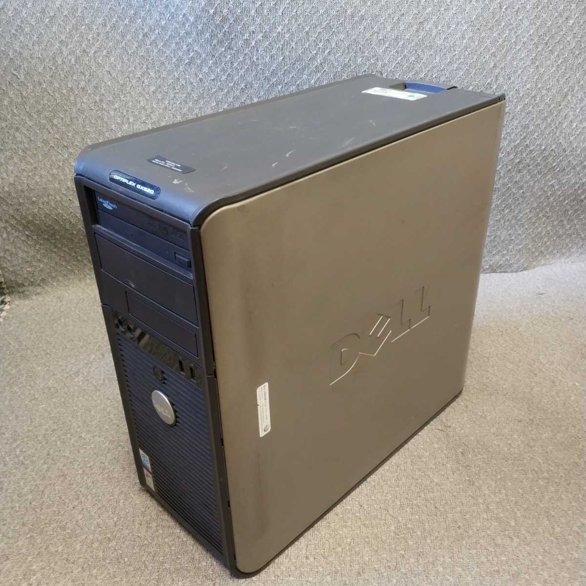 Windows XP SP2・XP SP3・Vista OS選択可 稀少PC DELL OptiPlex GX620 Pentium 4 3.20GHz/HDD250GB/メモリ2GB/無線LAN/リカバリ-作成/T074bの画像4