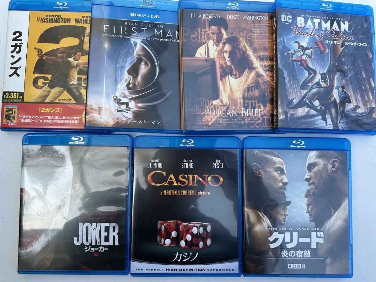 Blu-ray ブルーレイ まとめ売り 2ガンス FIRST MAN PELICAN BRIEF BAT MAN JOKER CASINO クリード　（管理No.1）_画像1