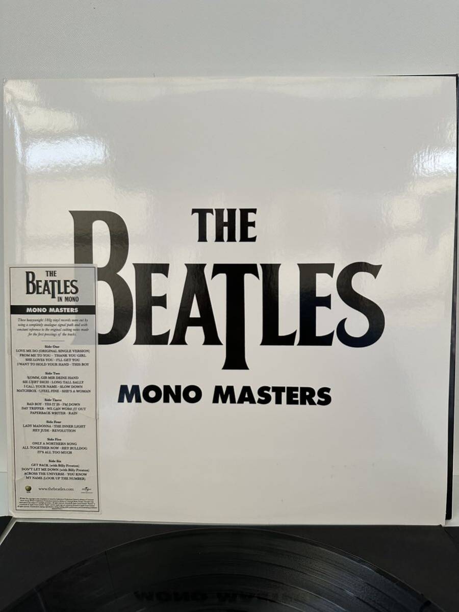 【美品】レコードLP ビートルズ（BEATLES）「THE BEATLES MONO MASTERS」３枚組 LC 0299 （管理No.2）_画像2