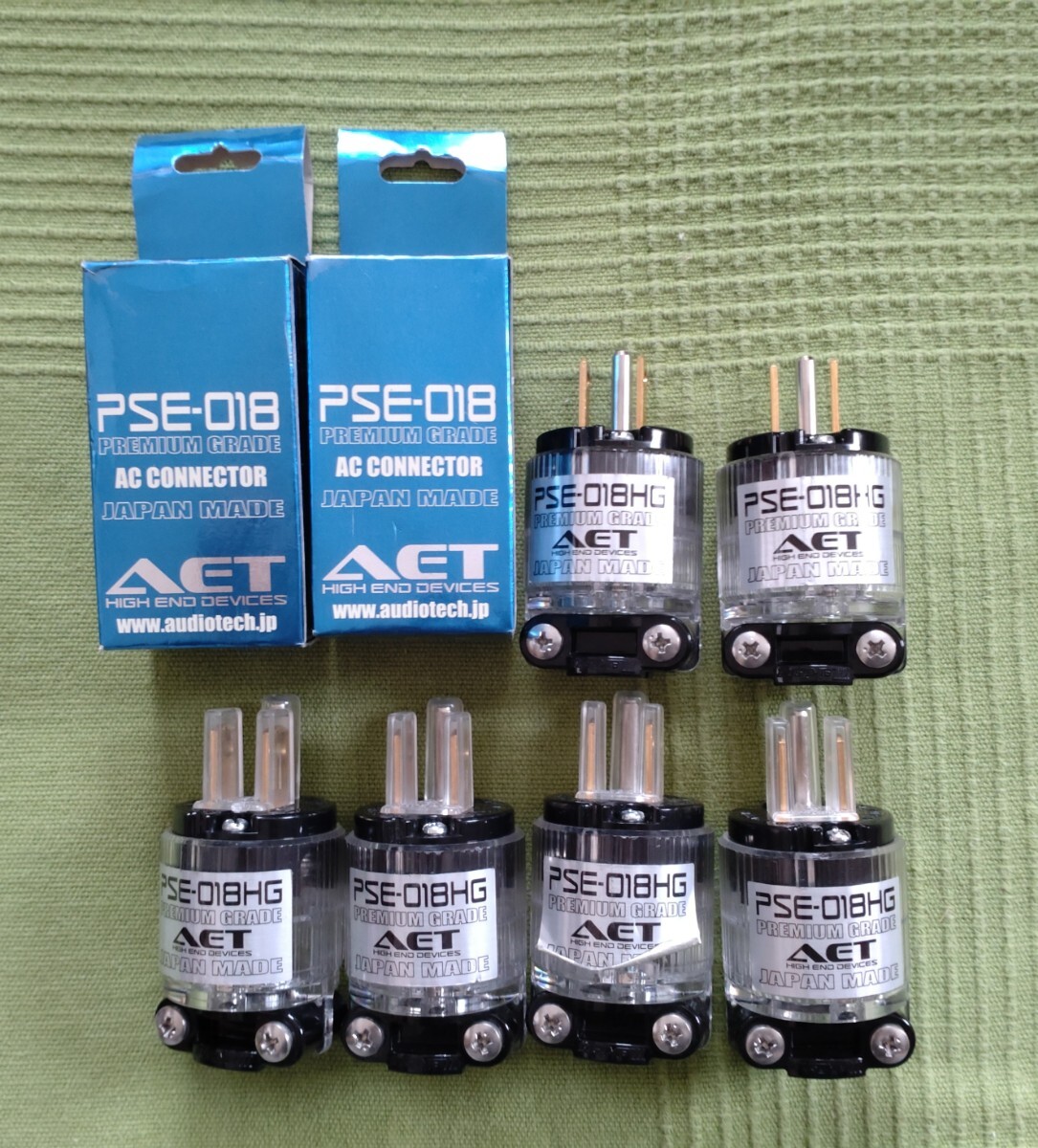 AET PSE-018SE power supply plug used 6 piece 