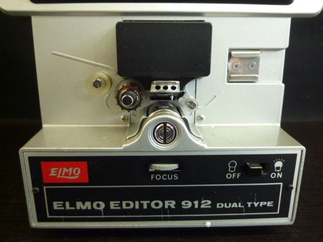 TMC-00382-03 ELMO エルモ EDITOR 912 エディーター 8mm フィルム 編集機 ※ジャンク品_画像2