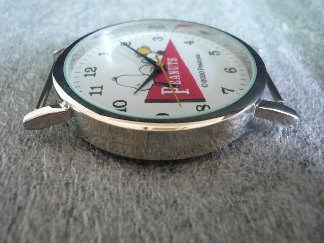 TSP-00318-03 腕時計 PEANUTS ピーナッツ スヌーピー クォーツ ベルト2点付きの画像4
