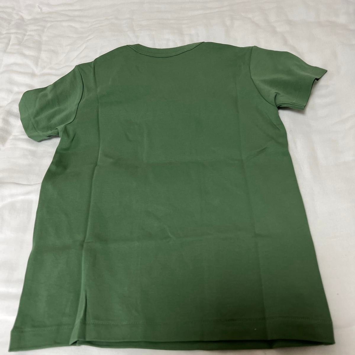 UNIQLO クルーネックTシャツ　色グリーン　S size Tシャツ 半袖Tシャツ