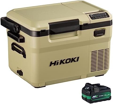 【送料無料】HiKOKI(ハイコーキ) 14.4/18V コードレス 冷温庫 UL18DD 10.5L コンパクト 3電源対応 コンプレッサ式_画像1